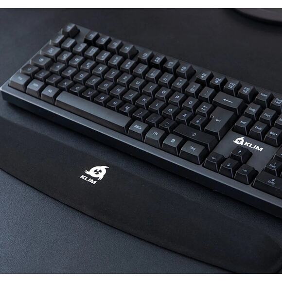 KLIM Memory Foam Black Wrist Rest for Keyboards NEW - Picture 7 of 13